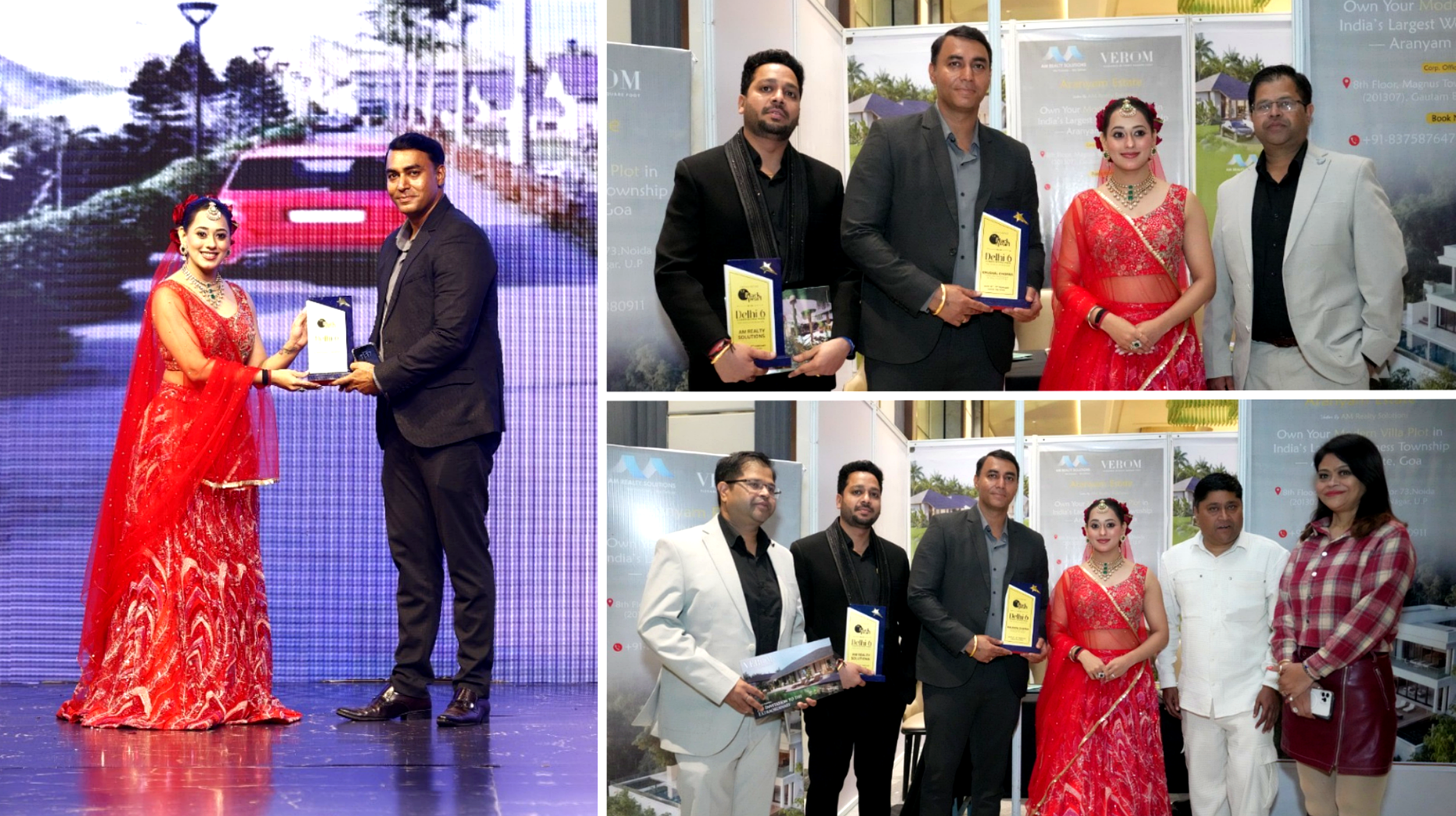 🏆 A Proud Moment of Recognition at the Delhi 6 Fashion Runway Week.